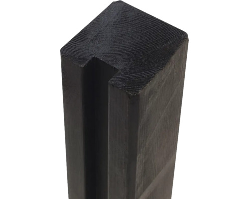 Holzpfosten mit Nut
