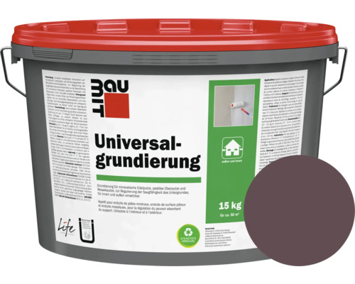 Eimer Universal-Grundierung, 15 kg für circa 50 Quadratmeter, für den Innen- und Außenbereich