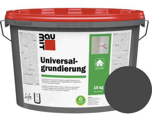Baumit Universalgrundierung Farbe M331 Quarzgrund 15 kg Eimer Universal Grundierung, geeignet für innen und außen