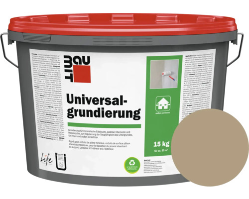 Baumit Universalgrundierung Farbe M318 Quarzgrund 5 kg Eimer Universal Grundierung für Innen und Außen, 15 Kilogramm