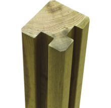 Holzpfosten mit Aussparung
