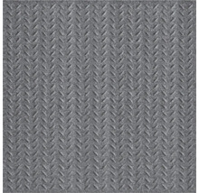 Graue Riffelblech Textur