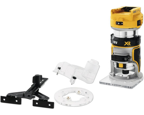 Akku Oberfräse Dewalt 20V Kompatibel - 800W Bürstenloser Palm Router Holzfräse
