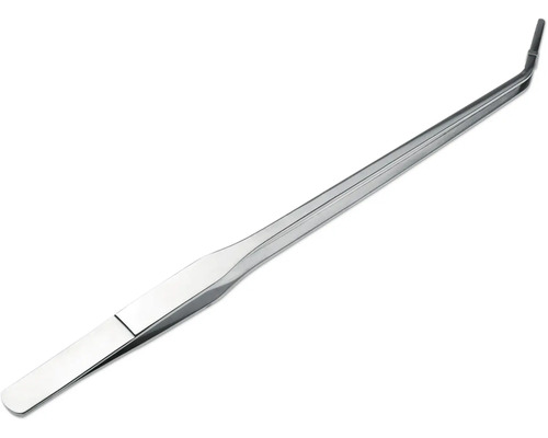 Pinzette AQUAEL Curved Tweezers ca. 27 cm gebogen, Scaping Tool für Aquascaping, Edelstahl Pinzette aus Metall, gebogen