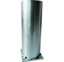 Metallpfosten mit Montageplatte
