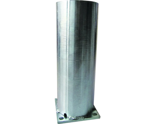 Metallpfosten mit Montageplatte