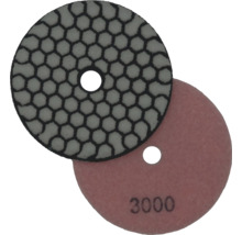 Zwei Schleifpads für die Oberflächenbearbeitung