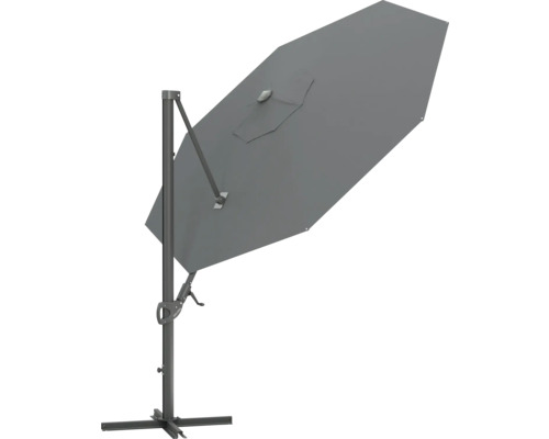 Freiarm-Sonnenschirm mit Fußkreuz