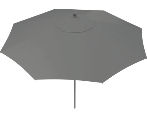 Grauer Sonnenschirm für den Garten