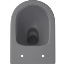 Wandhänge WC aus Keramik in ovaler Form mit Tiefspülfunktion für das Badezimmer.