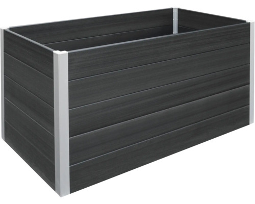 Hochbeet aus WPC mit Aluminiumrahmen