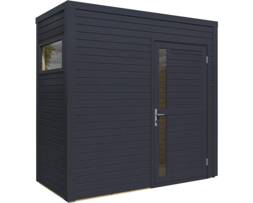 Gartenhaus mit Fenster und Tür