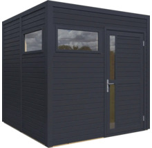 Gartenhaus mit Fenster und Tür