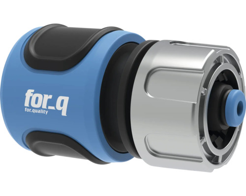 for_q Logo Kupplungsstück für Gartenschlauch