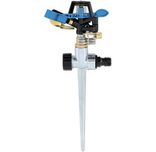 Impulsregner aus Metall mit Erdspieß