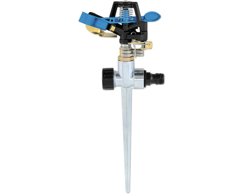 Impulsregner aus Metall mit Erdspieß