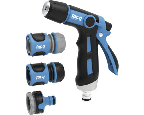 For-Q Gartenbrause mit passenden Kupplungen