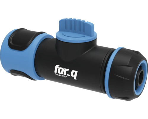 For_q Logo Wasserhahnanschlussstück für Gartenschläuche
