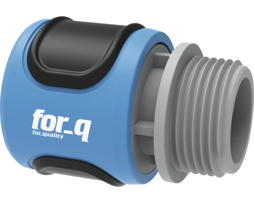 For_q Logo Schlauchverbinder mit Gewinde
