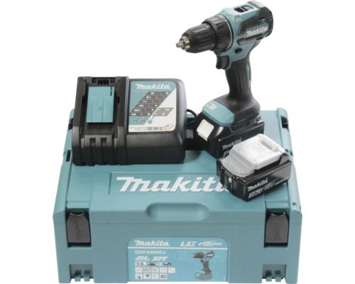 Makita Akku-Bohrschrauber mit Akku, Ladegerät und Koffer