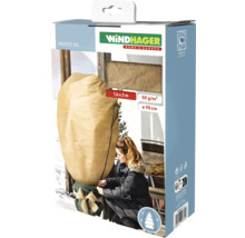 Windhager Protect XXL Pflanzenschutzverpackung mit den Maßen 1,4 x 2 Meter und einem Durchmesser von 90 Zentimetern