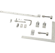 Torband Beschlagsatz mit Riegel und Zubehör