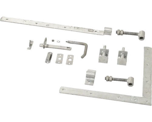 Torband Beschlagsatz mit Riegel und Zubehör
