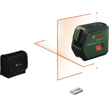 Bosch UniversalLevel 2 Kreuzlinienlaser mit Tasche und Batterien