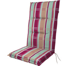 Gestreifte Hochlehner-Auflage für Gartenstühle