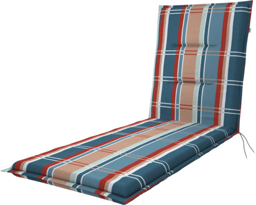Auflage für Gartenliege mit Streifenmuster