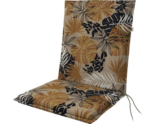 Gartenstuhlauflage mit Blattmuster
