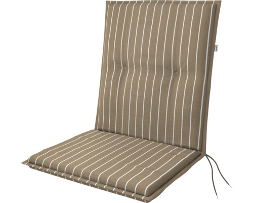 Gartenstuhlauflage mit Streifenmuster