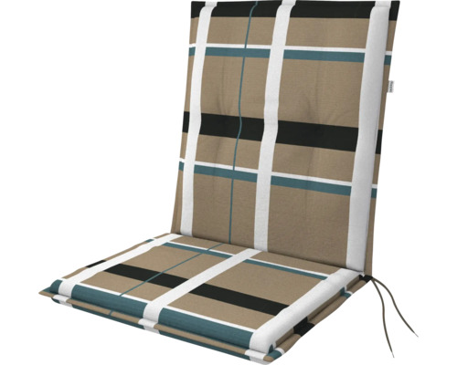 Gartenstuhlauflage mit Streifenmuster