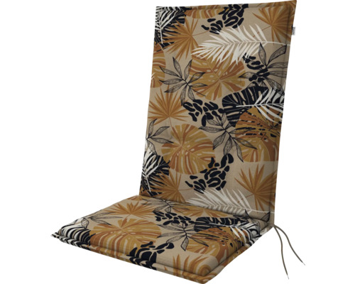 Auflage für Gartenstuhl mit Blattmuster