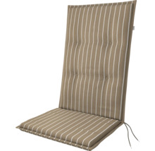 Gartenstuhlauflage mit Streifenmuster