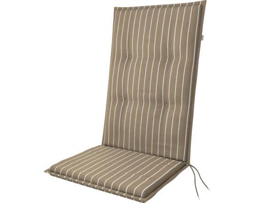 Gartenstuhlauflage mit Streifenmuster