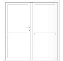 Doppeltür mit Griff