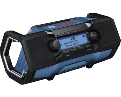 Bosch Baustellenradio mit Digitalanzeige