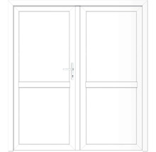 Doppeltür mit Griff