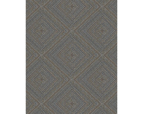 Vliestapete 82162 Giulia Novamur Geometrisch Punkte schwarz Tapete mit Punktmuster und Diamantform