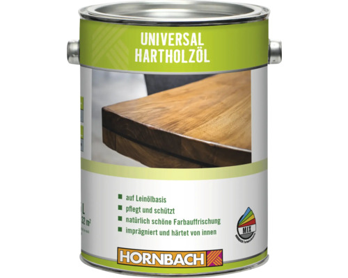 HORNBACH Universal Hartholzöl farblos 2.5 l Dose Universal Hartholzöl von Hornbach