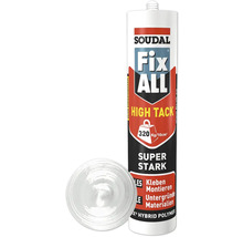 Soudal Fix All High Tack Klebstoff Kartusche mit geöffneter Düse