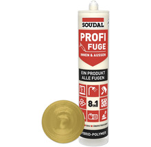 Soudal Profi Fuge Dichtstoffkartusche mit goldenem Deckel