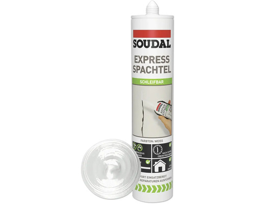 Soudal Express Spachtel gebrauchsfertig für Innenreparaturen