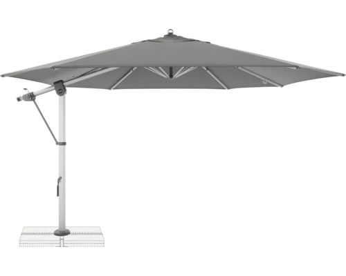 Quadratischer Ampelschirm für den Außenbereich