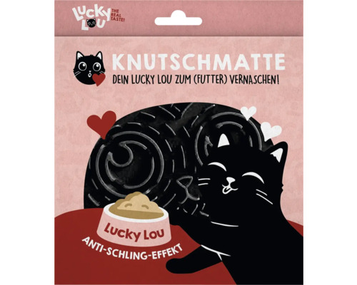 Lucky Lou Knutschmatte zur Futteraufnahme für Katzen