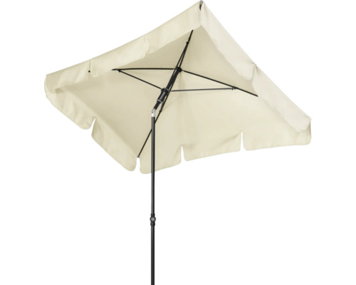 Quadratischer Sonnenschirm mit Gestell