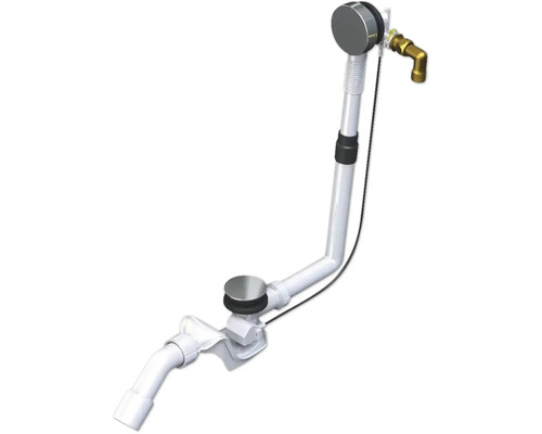 Badewannenablaufgarnitur mit Überlauf