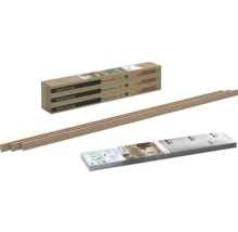 Egger Laminatboden, Sockelleisten und Trittschalldämmung