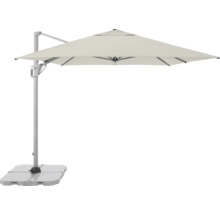 Freiarmschirm mit Fuß